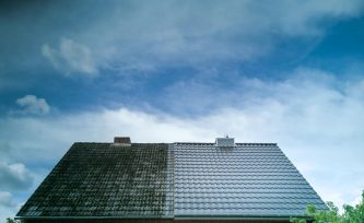 roof clean before and after